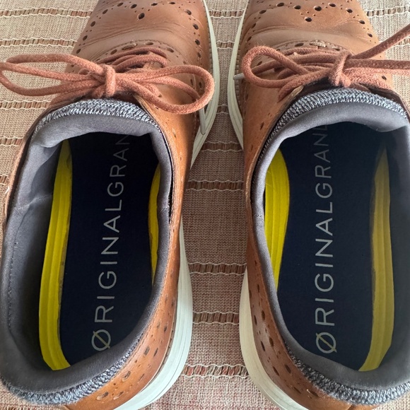 Cole Haan Original Grand Ultra Wingtip Oxfords Brown 9.5M - Picture 5 of 13